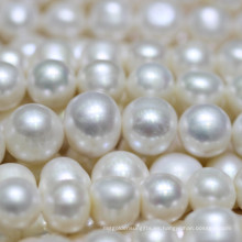 12-15mm AA + filamentos redondos naturales grandes de la perla de agua dulce E180003